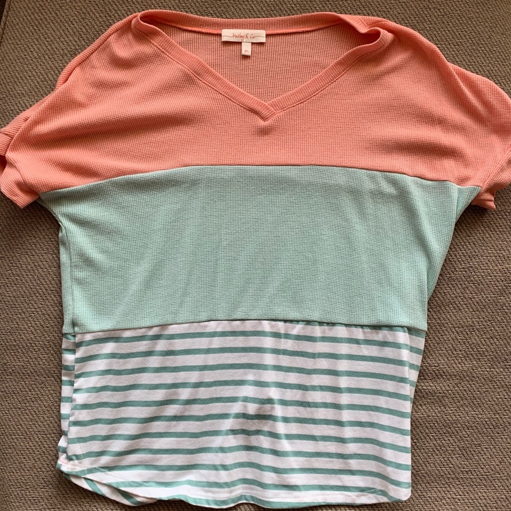 V-neck top